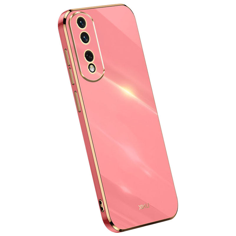 XINLI for Honor 80 Pro 5G Electroplated Edge Soft TPU Phone Case Full Camera Protection Anti-Scratch Cover XINLI for Honor 80 Pro 5G Electroplated Edge Soft TPU Phone Case Full Camera Protection Anti-Scratch Cover